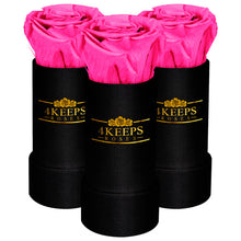 Load image into Gallery viewer, 3 FUCHSIA ROSES