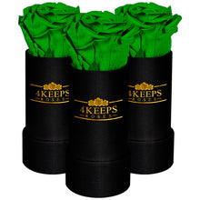 Load image into Gallery viewer, 3 NATURE GREEN ROSES
