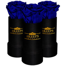 Load image into Gallery viewer, 3 ROYAL BLUE ROSES