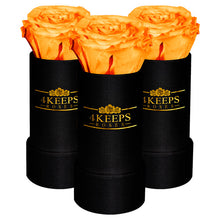 Load image into Gallery viewer, 3 SUNSET YELLOW ROSES