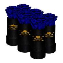 Load image into Gallery viewer, 6 ROYAL BLUE ROSES