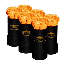 Load image into Gallery viewer, 6 SUNSET YELLOW ROSES