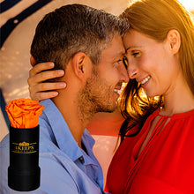 Load image into Gallery viewer, 6 SUNSET ORANGE ROSES