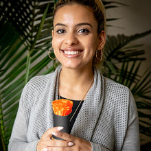 Load image into Gallery viewer, 3 SUNSET YELLOW ROSES