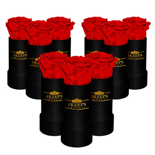 9 RED ROSES